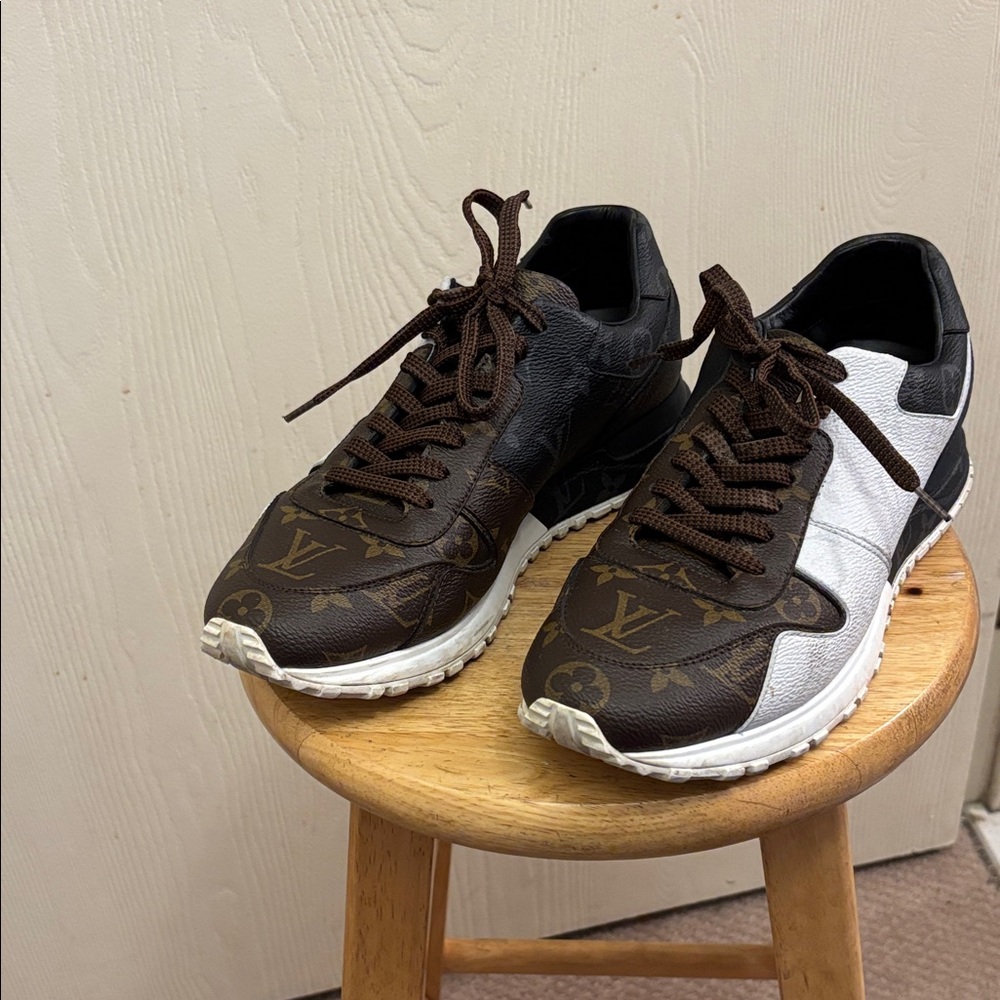 Louis Vuitton Dual-Tone Monogram Sneakers